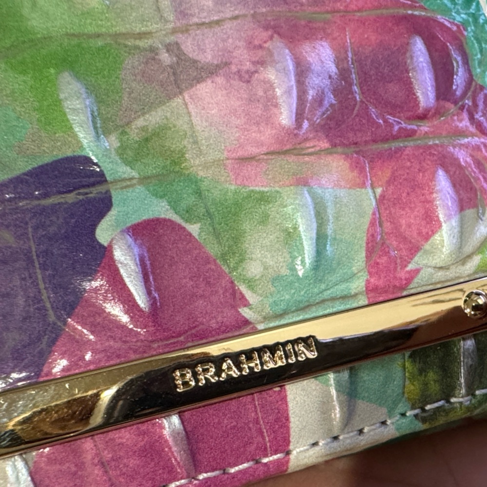 Brahmin Ady Wallet in the Daylily Melbourne colorway new π - Picture 6 of 7